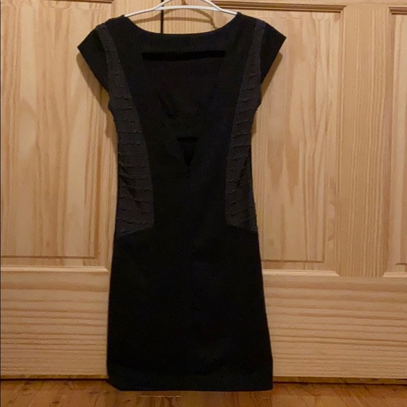 Black and grey mini dress. - Picture 2 of 3